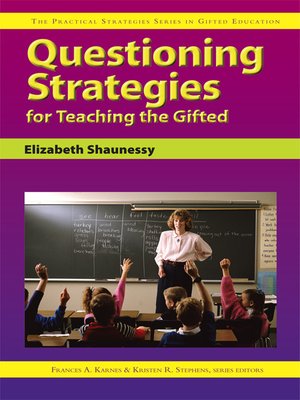 cover image of Questioning Strategies for Teaching the Gifted
